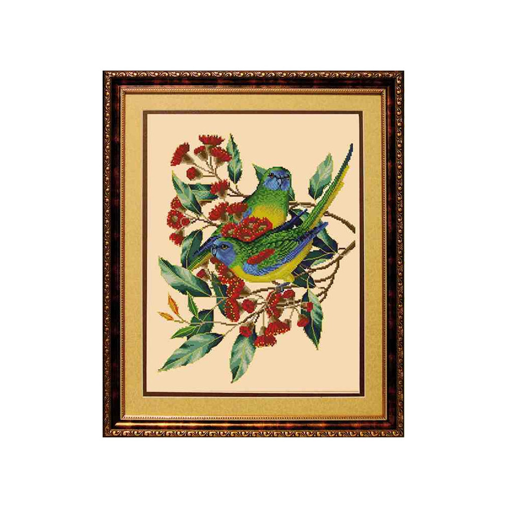 Cross-Stitch Kit “Parrots” Ledi 01035