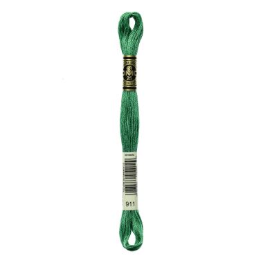 DMC 911 Six-Strand Floss – Medium Emerald Green