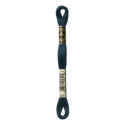 DMC 924 Six-Strand Floss – Very Dark Grey Green
