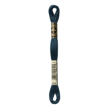 DMC 924 Six-Strand Floss – Very Dark Grey Green