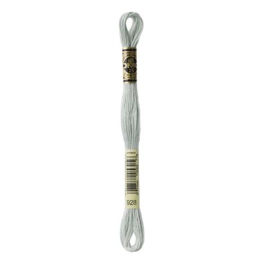 DMC 928 Six-Strand Floss – Very Light Grey Green