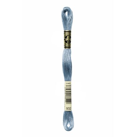 DMC 932 Six-Strand Floss – Light Antique Blue