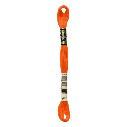 DMC 947 Six-Strand Floss – Burnt Orange