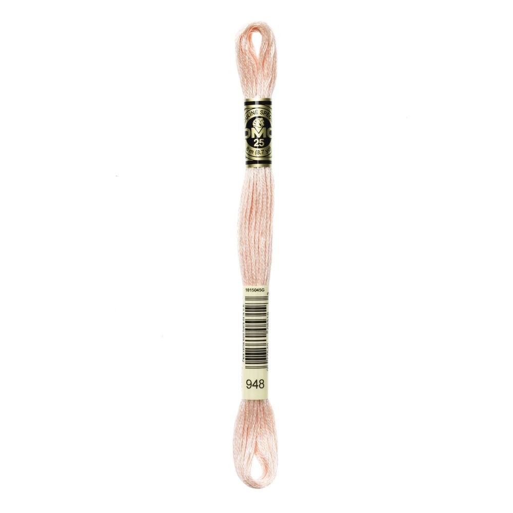 DMC 948 Six-Strand Floss – Very Light Peach DMC 948 Six-Strand Floss – Very Light Peach