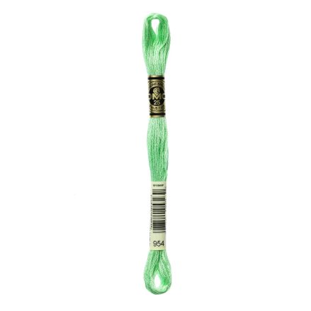 DMC 954 Six-Strand Floss – Nile Green