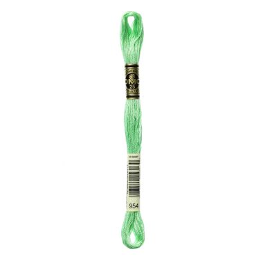 DMC 954 Six-Strand Floss – Nile Green