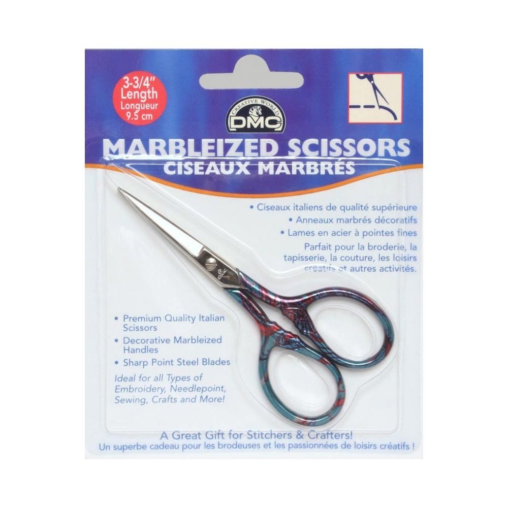 Embroidery Scissors, DMC Marbleized - Purple, 61273S