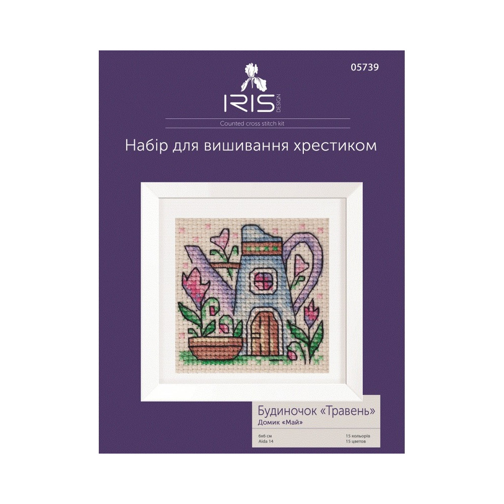 Cross-Stitch Kit “May House” Iris Design 05739
