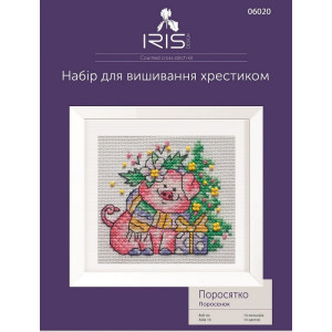 Cross-Stitch Kit “Piglet” Iris Design 06020