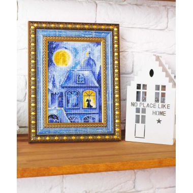 Counted Cross Stitch Kit, Night city, Iris Design, 05518