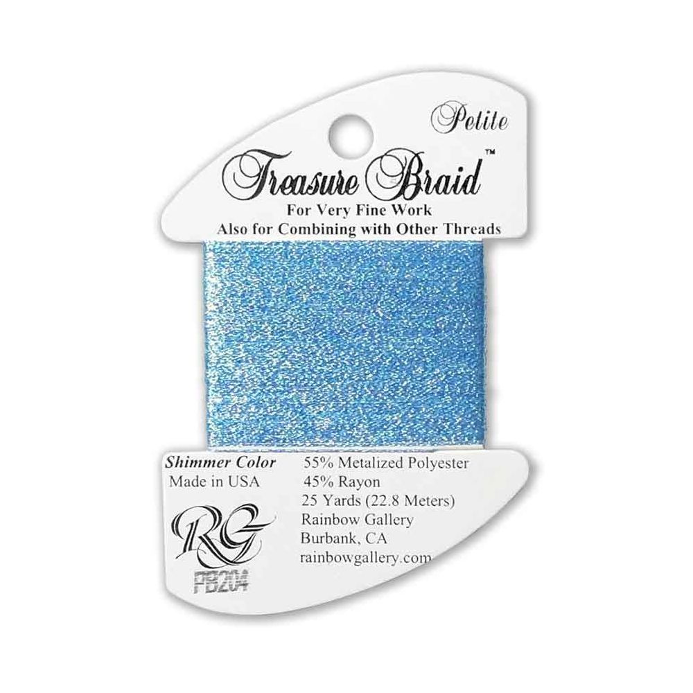 Thread PB204- Blue Shimmer Colors Rainbow Gallery