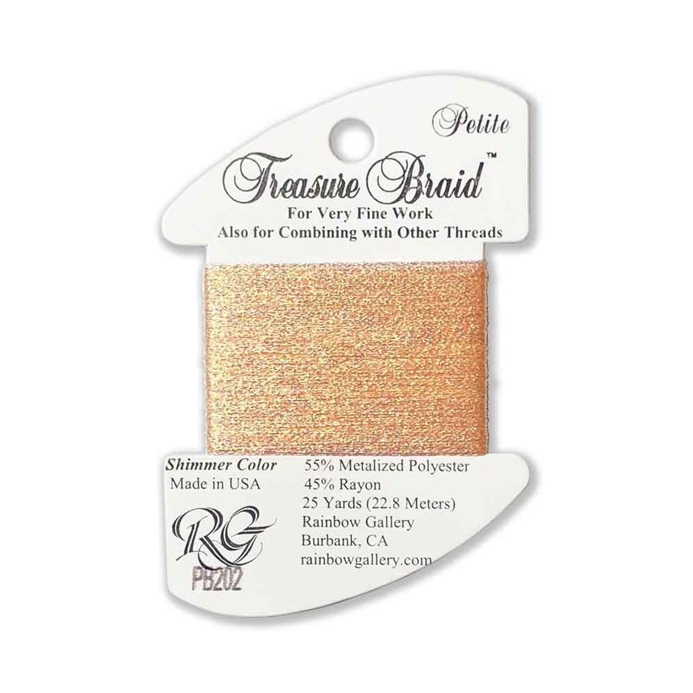 Thread PB202- Peach Shimmer Colors Rainbow Gallery