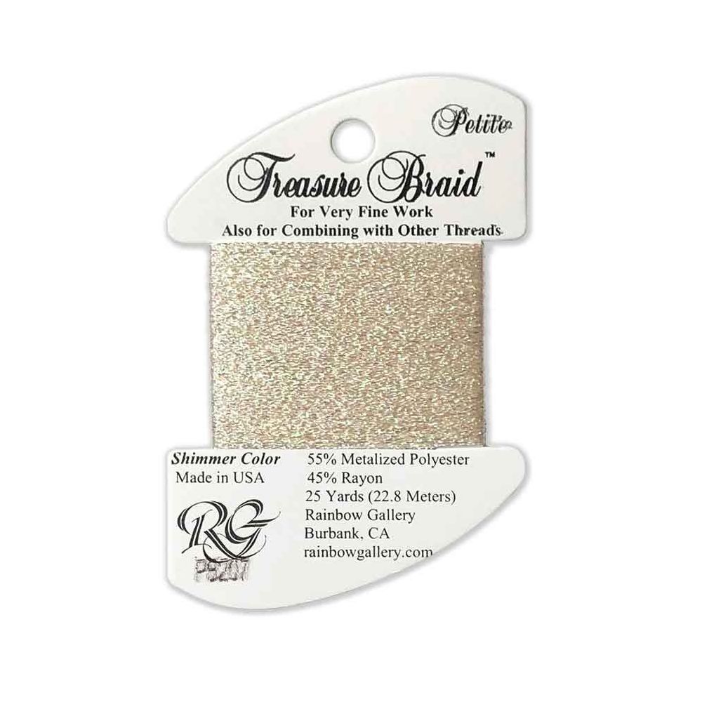 Thread PB207- Ecru Shimmer Colors Rainbow Gallery