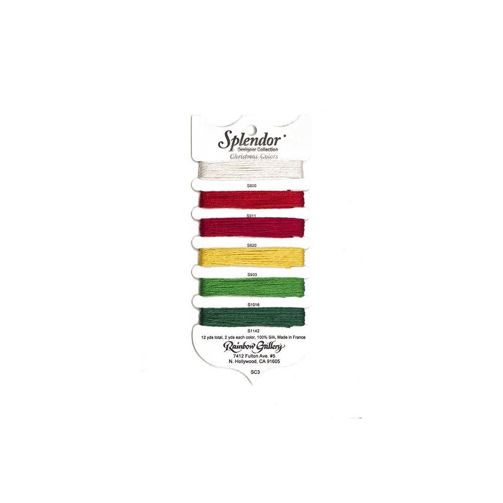 Splendor SC3- Christmas Colors Rainbow Gallery