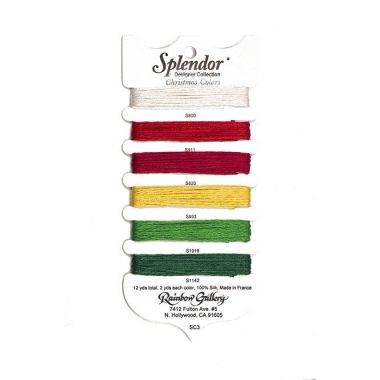 Splendor SC3- Christmas Colors Rainbow Gallery