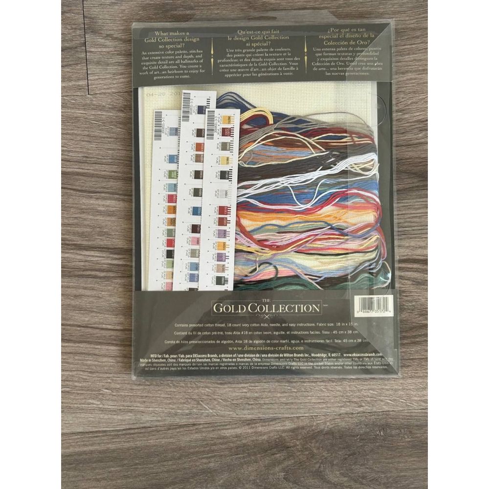 Counted Cross Stitch Kit Twilight Bridge, Dimensions 35172