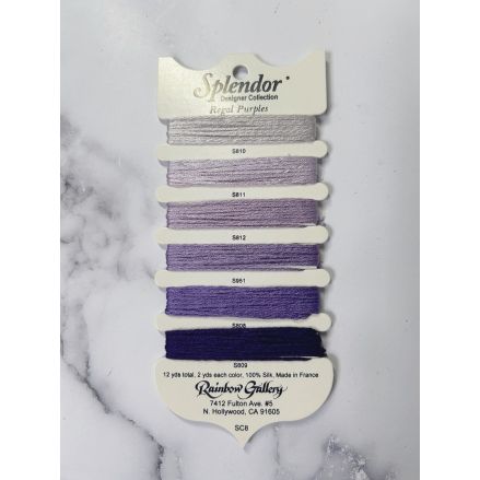Splendor SC8- Regal Purples Rainbow Gallery