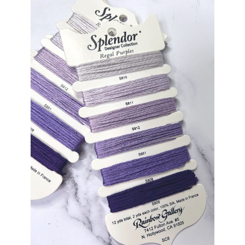Splendor SC8- Regal Purples Rainbow Gallery