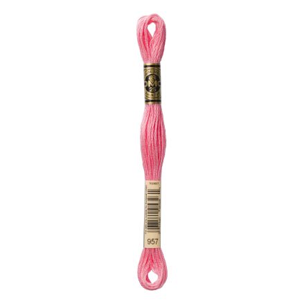 DMC 957 Six-Strand Floss – Pale Geranium