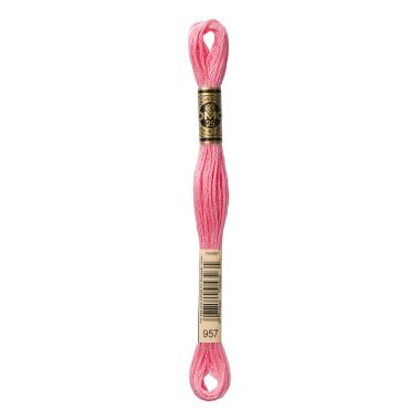 DMC 957 Six-Strand Floss – Pale Geranium