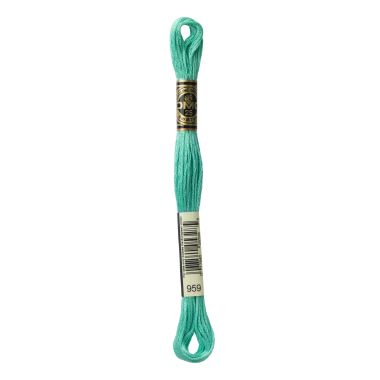 DMC 959 Six-Strand Floss – Medium Seagreen
