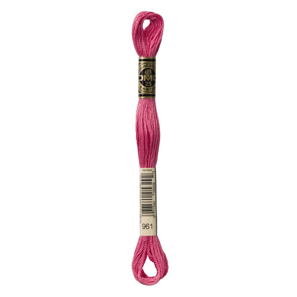 DMC 961 Six-Strand Floss – Dark Dusty Rose DMC 961 Six-Strand Floss – Dark Dusty Rose