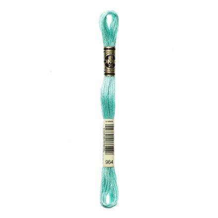 DMC 964 Six-Strand Floss – Light Seagreen