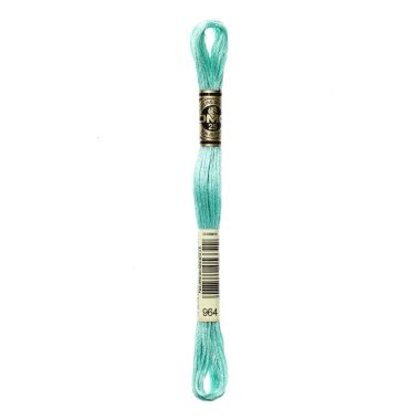 DMC 964 Six-Strand Floss – Light Seagreen