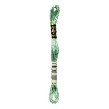DMC 966 Six-Strand Floss – Medium Baby Green