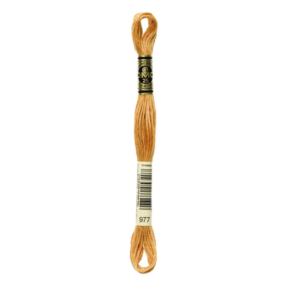 DMC 977 Six-Strand Floss – Light Golden Brown DMC 977 Six-Strand Floss – Light Golden Brown
