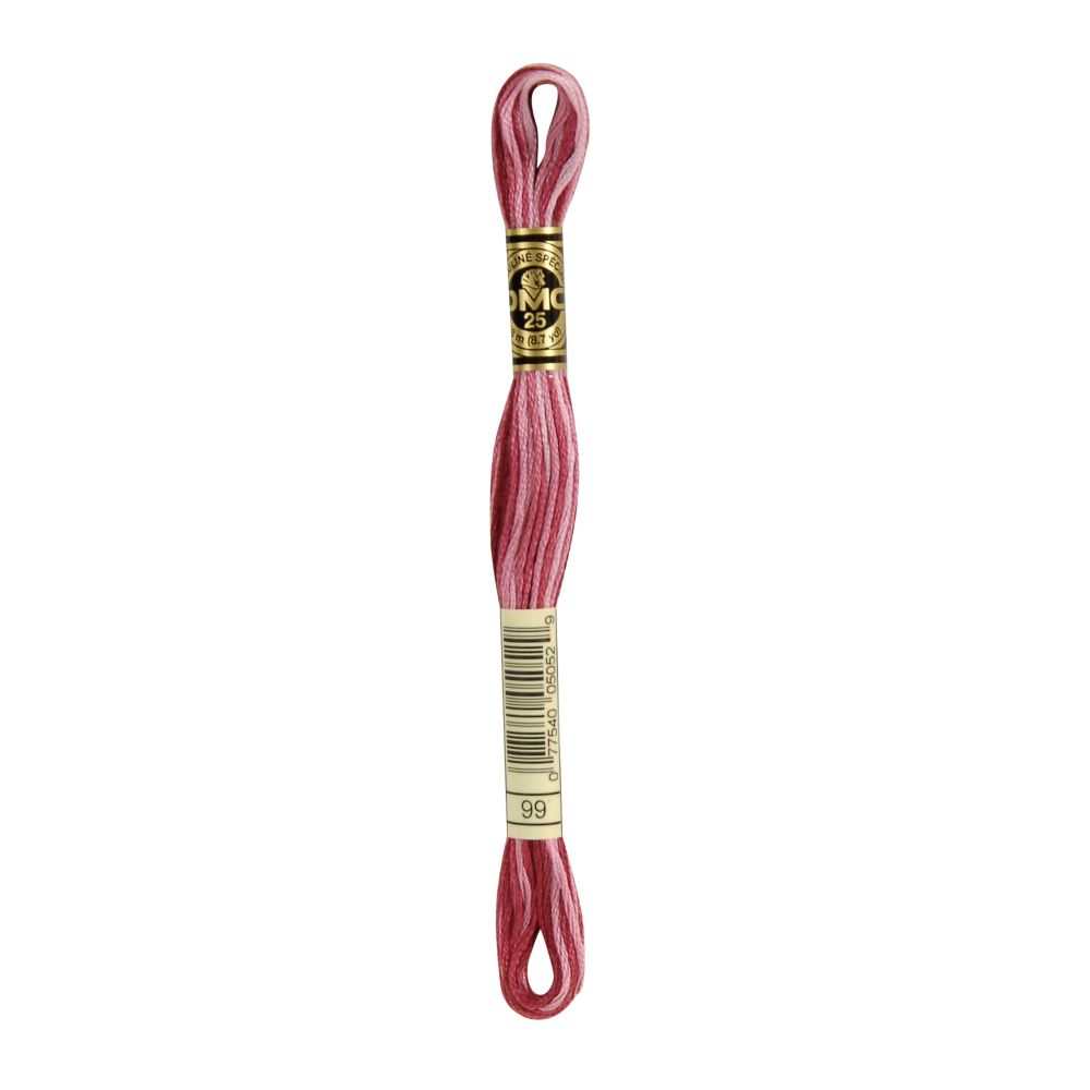 DMC 099 Six-Strand Floss – Variegated Mauve DMC 099 Six-Strand Floss – Variegated Mauve