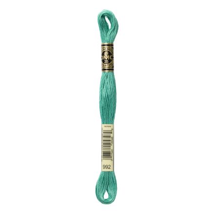 DMC 992 Six-Strand Floss – Light Aquamarine