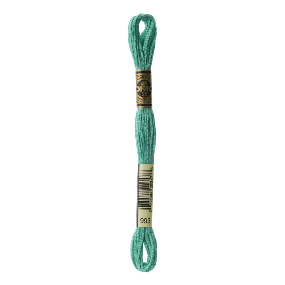 DMC 993 Six-Strand Floss – Very Light Aquamarine DMC 993 Six-Strand Floss – Very Light Aquamarine