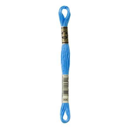 DMC 996 Six-Strand Floss – Medium Electric Blue