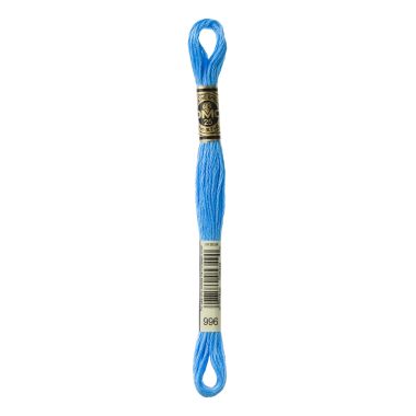 DMC 996 Six-Strand Floss – Medium Electric Blue