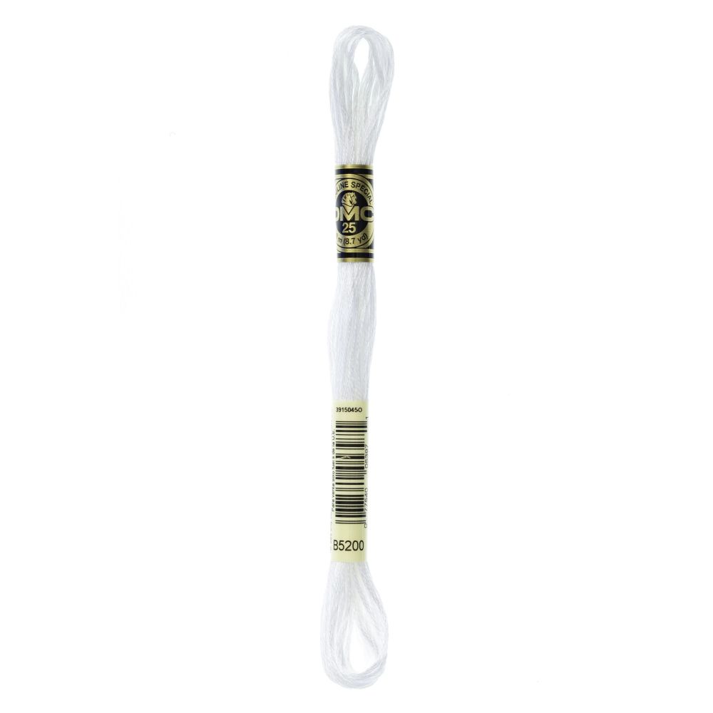 DMC B5200 Six-Strand Floss – Snow White