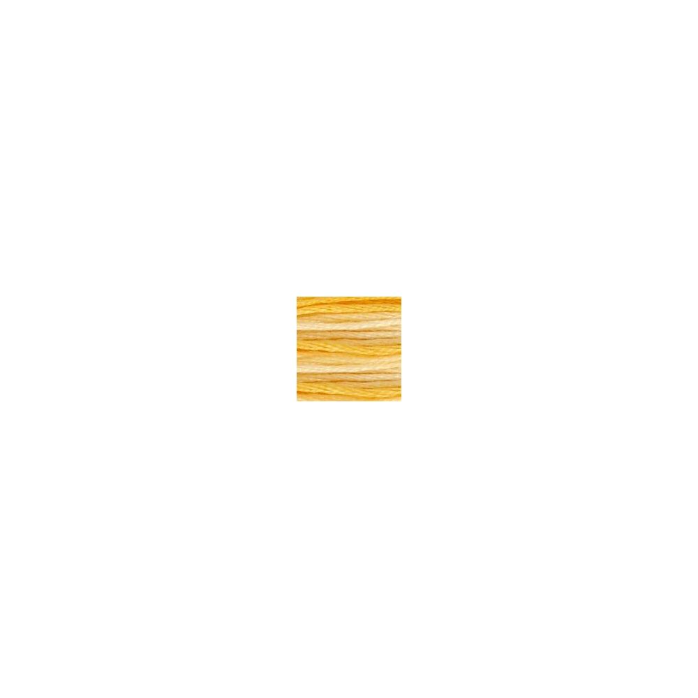 DMC 090 Six-Strand Floss – Variegated Yellow