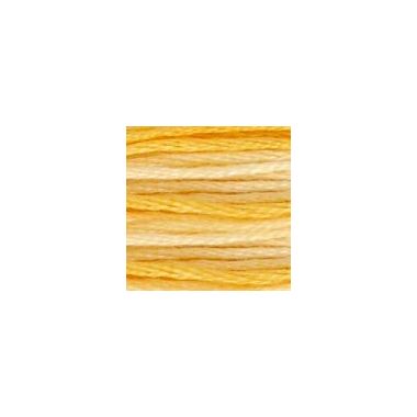 DMC 090 Six-Strand Floss – Variegated Yellow