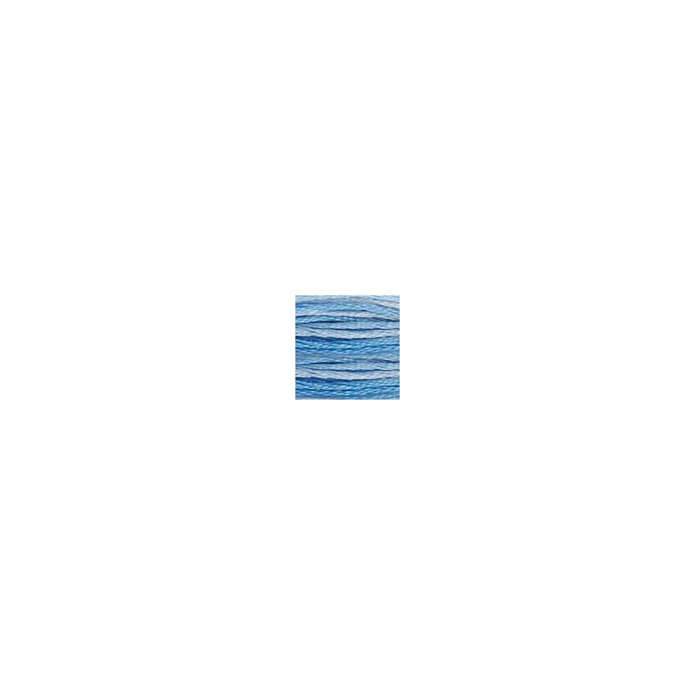 DMC 093 Six-Strand Floss – Variegated Cornflower Blue