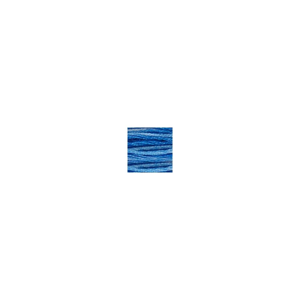 DMC 121 Six-Strand Floss – Variegated Delft Blue