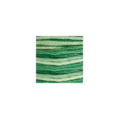 DMC 125 Six-Strand Floss – Variegated Seafoam Green