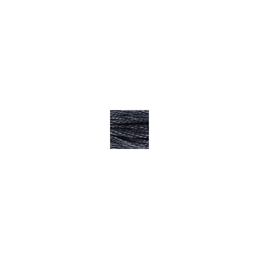 DMC 413 Six-Strand Floss – Dark Pewter Grey
