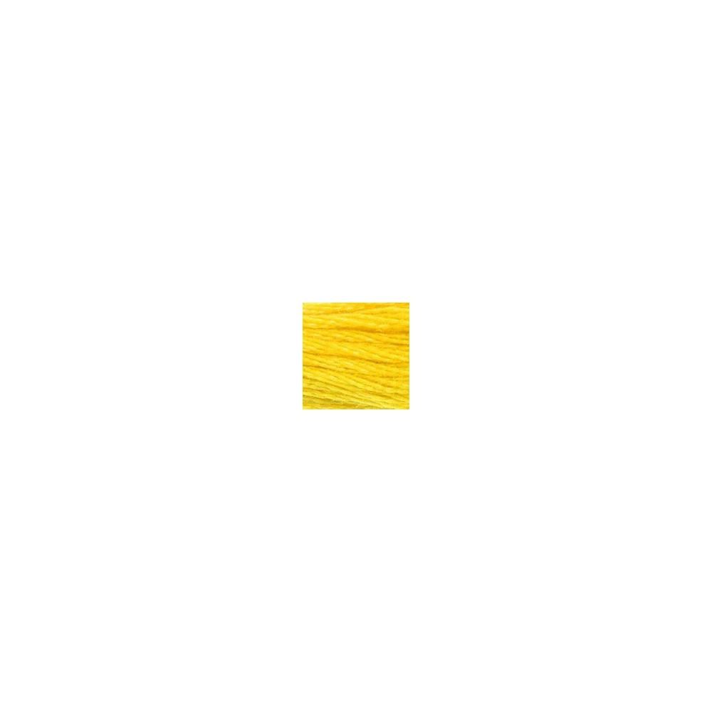 DMC 444 Six-Strand Floss – Dark Lemon