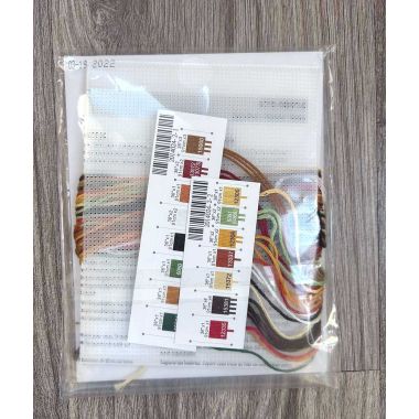 Counted Cross Stitch Kit Reindeer Ornament, Dimensions 70-08916