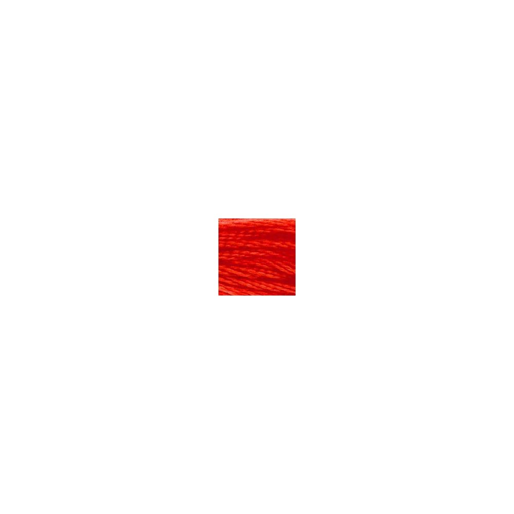DMC 606 Six-Strand Floss – Bright Orange Red