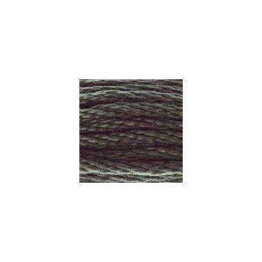 DMC 645 Six-Strand Floss – Very Dark Beaver Grey