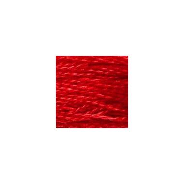 DMC 666 Six-Strand Floss – Bright Red