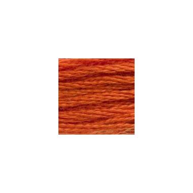 DMC 720 Six-Strand Floss – Dark Orange Spice