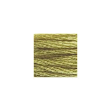 DMC 734 Six-Strand Floss – Light Olive Green