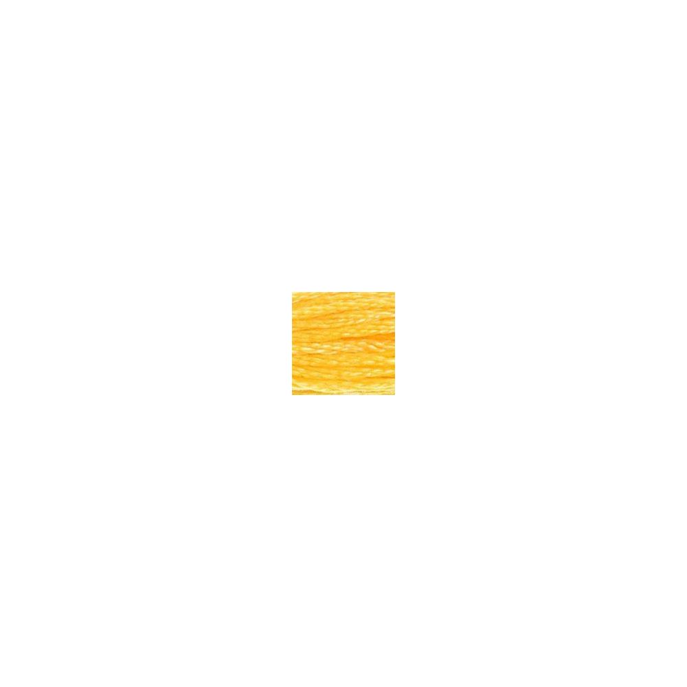 DMC 743 Six-Strand Floss – Medium Yellow